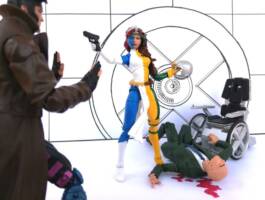 Mystique : Mid-transform Rogue (Marvel Legends) Custom Action Figure [MYSTIQUE 4]