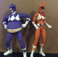 Bulk and Skull rangers (Power Rangers) Custom Action Figure