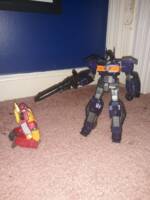 Optimus Prime (Shattered Glass) (Transformers) Custom Action Figure