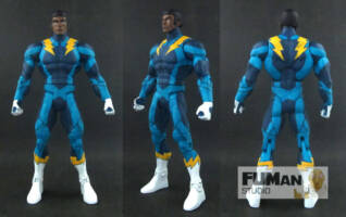 DC Comic Legion of Superheroes Lightning Lad (DC Universe) Custom Action Figure