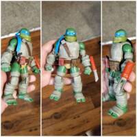 IDW Tmnt Dark Leo (Teenage Mutant Ninja Turtles) Custom Action Figure