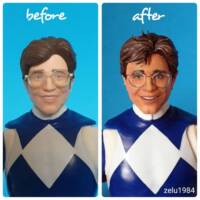 Power Rangers- Billy Fixup (Power Rangers) Custom Action Figure