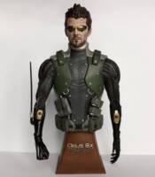 Deus Ex Human Revolution Adam Jensen (Deus Ex) Custom Statue / Bust