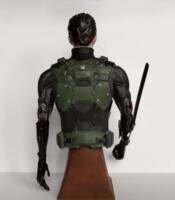 Deus Ex Human Revolution Adam Jensen (Deus Ex) Custom Statue / Bust [Back]