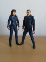 Admiral Cain (Battlestar Galactica) - DST (Battlestar Galactica) Custom Action Figure