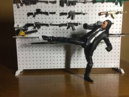 ~Turk Leader: Tseng (Final Fantasy VII)~ (Final Fantasy VII) Custom Action Figure [Fight Pose 2]
