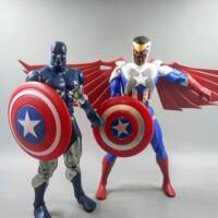 Captain America Falcon & Vance Astro (Marvel) Custom Action Figure