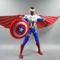 Captain America Falcon & Vance Astro (Marvel) Custom Action Figure