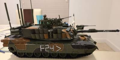 1:18 Scale M1A2 Abrams SEP 3 TUSK II (Modern Warfare) Custom Vehicle