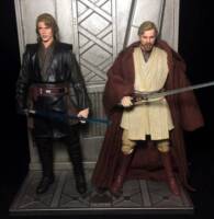 Star wars 6 inch anakin Skywalker and Obi Wan Kenobi heads (Star Wars) Custom Action Figure