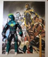 Captain Glory (glah-ree) (Marvel Legends) Custom Action Figure [the WIP pic]