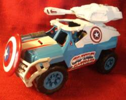 Secret Wars Captain Ameri-Car! (Secret Wars) Custom Vehicle