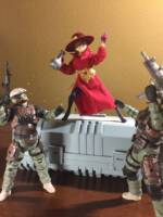 Carmen Sandiego Figma Style Commission (Carmen Sandiego) Custom Action Figure [Taunting!]