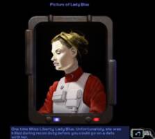 Lady Blue (Star Wars) Custom Action Figure