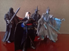 The Witch-king Of Angmar (Human King) (Lord of the Rings) Custom Action Figure [The stages of the Lord of Morgul]