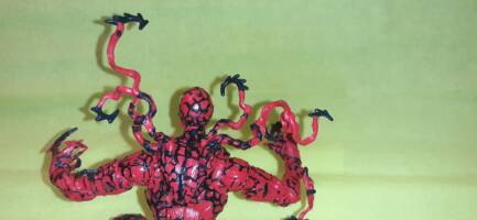 Carnage - ML, Repaint/Details (Marvel Legends) Custom Action Figure