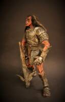 Uruk-Hai crossbow archer 01, new face, hair and repaint (Lord of the Rings) Custom Action Figure