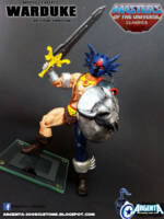 Warduke cartoon accurate MOTUC (Masters of the Universe) Custom Action Figure