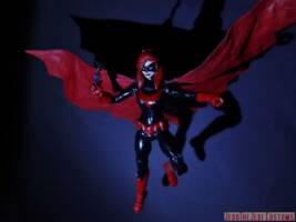 Batwoman (Batman) Custom Action Figure [Batwoman custom action figure flying]