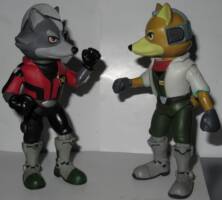 Star Wolf (Star Fox) Custom Action Figure