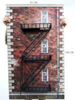 Emergency Stairs 1/12 (Diorama) Custom Diorama / Playset