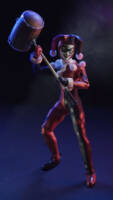 9Art Custom Collectibles: Harley Quinn (Batman) Custom Action Figure