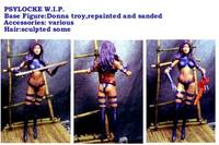 Psylocke (X-Men) Custom Action Figure