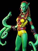 OCTAVIA Mini Statue (Masters of the Universe) Custom Statue / Bust