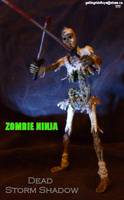 Zombie Storm Shadow (G.I. Joe) Custom Action Figure