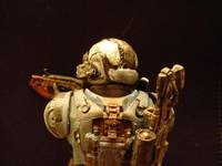 Pvt. Ben Carmine (Gears Of War) Custom Action Figure