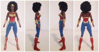 Nubia (Wonder Woman) Custom Action Figure