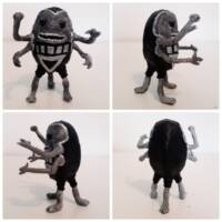 GLOMULUS (black Lantern) (Green Lantern) Custom Action Figure
