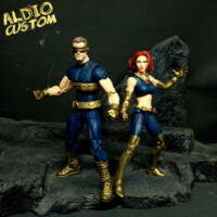 cyclops (ultimate X-Men) (X-Men) Custom Action Figure