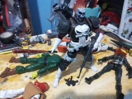 Punisher Ghost rider (Marvel Legends) Custom Action Figure