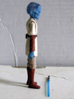 Elder Kolan – Maltusian/Guardian Jedi - A Star Wars/DC Comics Mash Up (Green Lantern) Custom Action Figure [Right View]