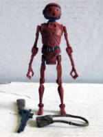 K0-DRD “D-Red” - Droid Bounty Hunter (Star Wars) Custom Action Figure [Front View]
