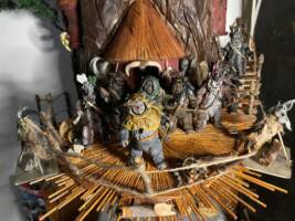Chief Chripa, Tribe and Ewok Village Diorama (Star Wars) Custom Action Figure