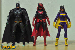 Batwoman (DC Universe) Custom Action Figure [size comparison]