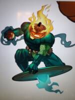Jack O'Lantern (Marvel Legends) Custom Action Figure [image i found online. modern suit for jacko]