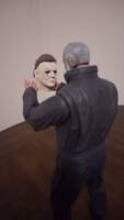 Michael Myers unmasked James Jude Courtney (Halloween) Custom Action Figure