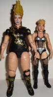 Bull Nakano (Wrestling) Custom Action Figure [Bull Nakano & Luna Vachon]
