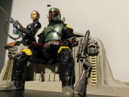 Boba Fett Throne (Star Wars) Custom Diorama / Playset