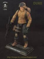 Gi Joe Custom Duke - Desert Ambush (G.I. Joe) Custom Action Figure [Duke Gi Joe Custom]
