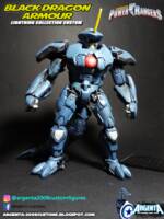 Black Dragon Armour (Power Rangers) Custom Action Figure
