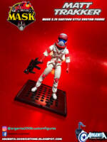 Matt Trakker, cartoon style (Mask) Custom Action Figure