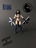 Kitana (Mortal Kombat) Custom Action Figure