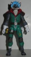 Anthro styled Zaran the fox (Fortnite) Custom Action Figure