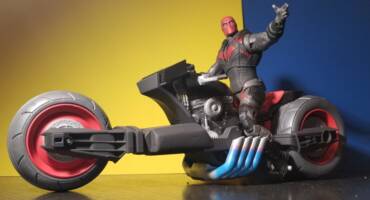 White Knight Batcycle Custom (Batman) Custom Vehicle