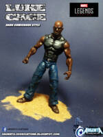 Luke Cage dark tanktop version (Marvel Legends) Custom Action Figure