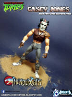 Casey Jones Neca 2002 style (Teenage Mutant Ninja Turtles) Custom Action Figure